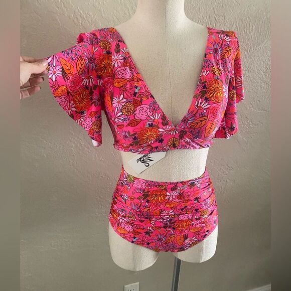 NWT Sporlike Rumba 2 Pc Bikini Sz Small - Picture 1 of 4